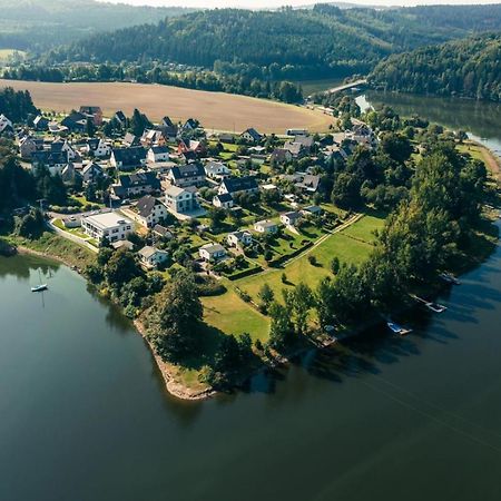 Apartments Saaldorf-Ferienhaus Mit 6 Apartments 45Qm-120Qm Direkt Am Thueringer Meer-Bleilochtalsperre 巴特洛本施泰因 外观 照片