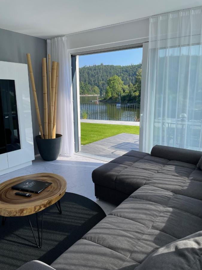 Apartments Saaldorf-Ferienhaus Mit 6 Apartments 45Qm-120Qm Direkt Am Thueringer Meer-Bleilochtalsperre 巴特洛本施泰因 外观 照片