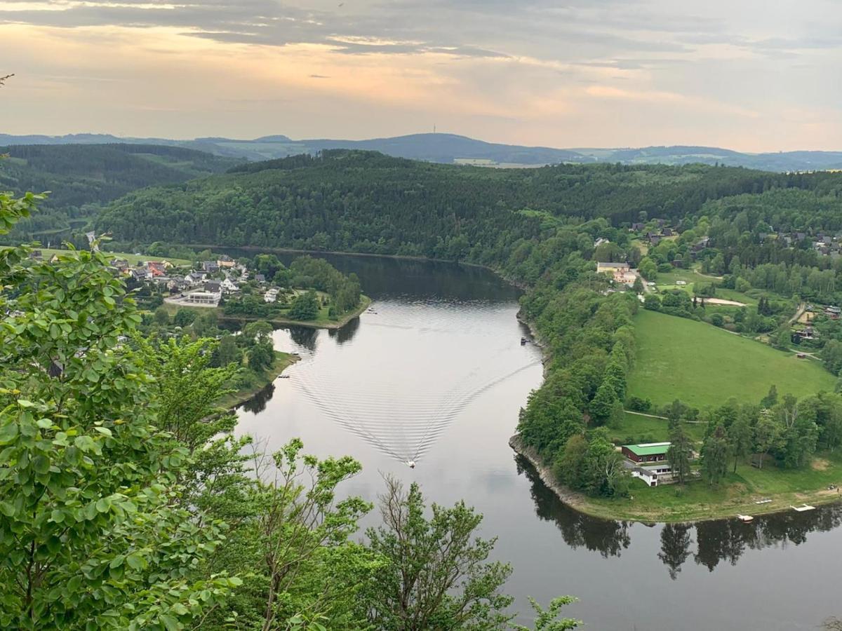 Apartments Saaldorf-Ferienhaus Mit 6 Apartments 45Qm-120Qm Direkt Am Thueringer Meer-Bleilochtalsperre 巴特洛本施泰因 外观 照片