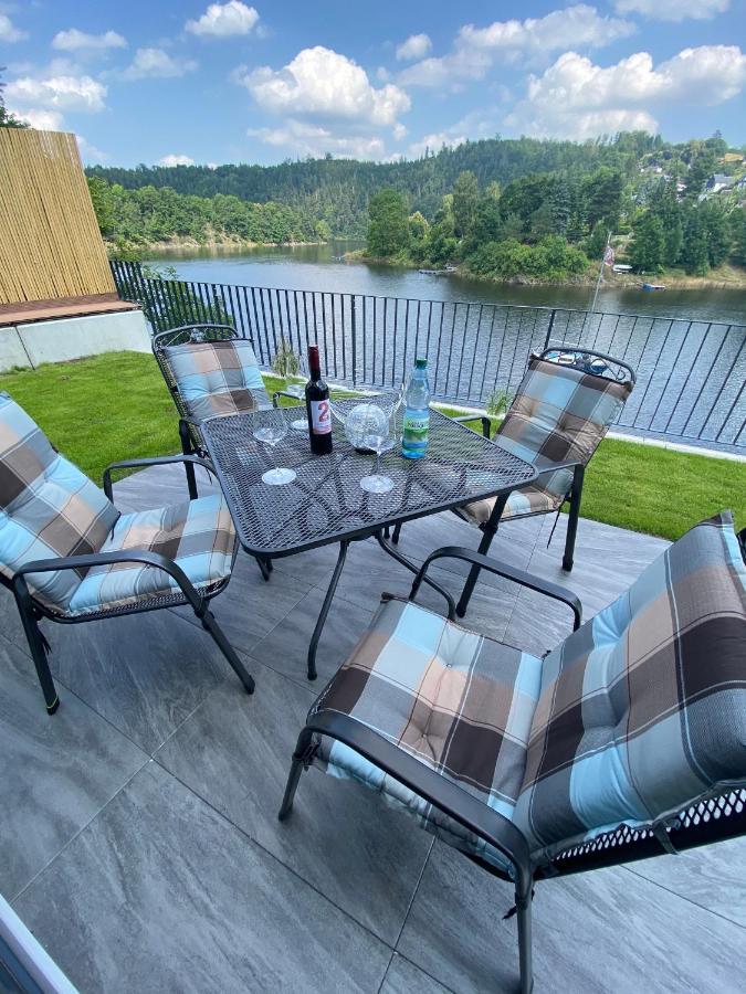 Apartments Saaldorf-Ferienhaus Mit 6 Apartments 45Qm-120Qm Direkt Am Thueringer Meer-Bleilochtalsperre 巴特洛本施泰因 外观 照片