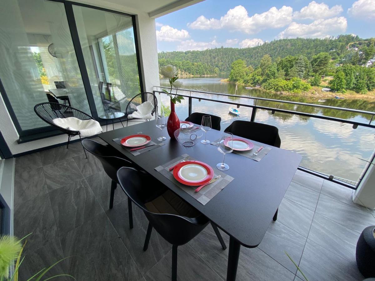 Apartments Saaldorf-Ferienhaus Mit 6 Apartments 45Qm-120Qm Direkt Am Thueringer Meer-Bleilochtalsperre 巴特洛本施泰因 外观 照片